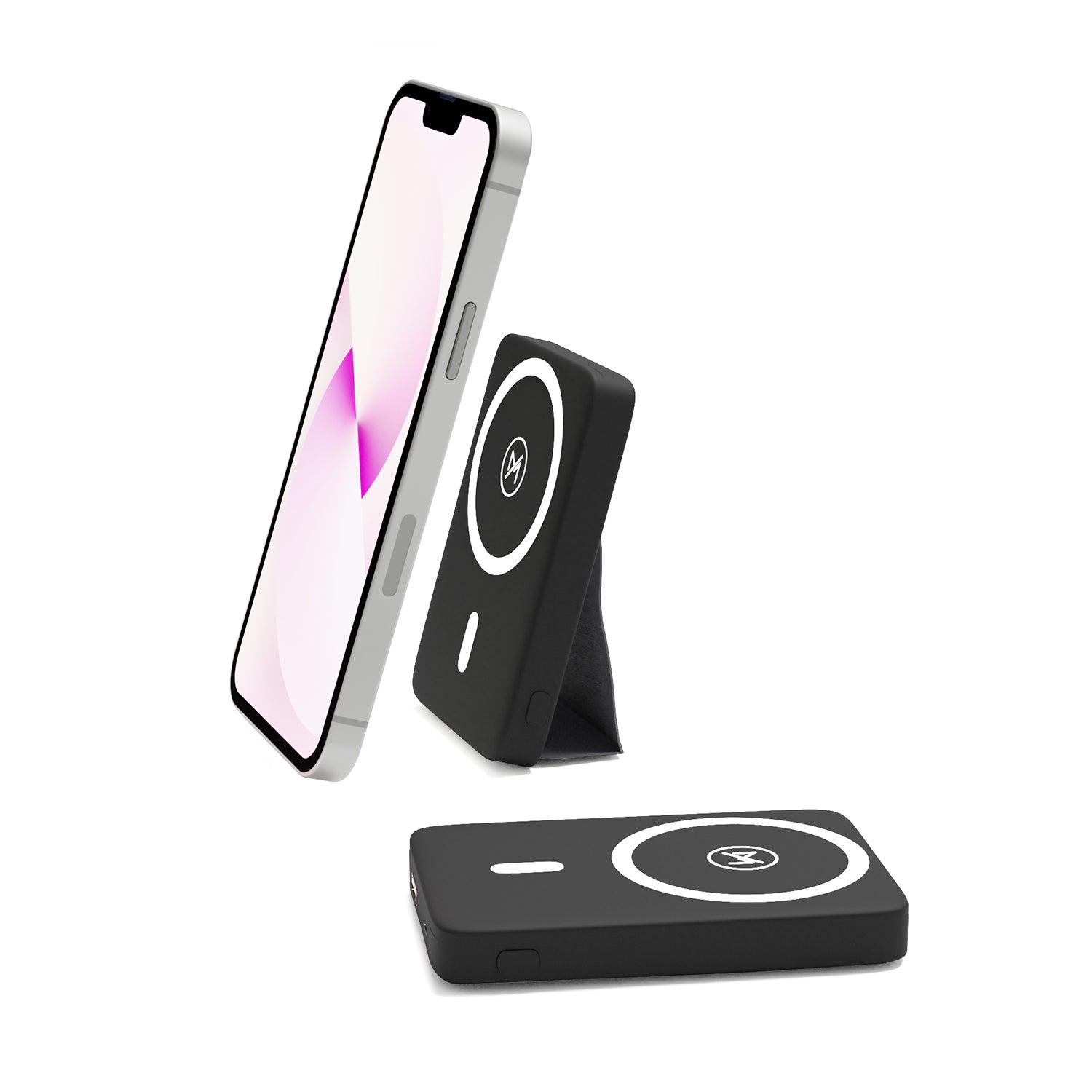 Magsafe Power bank Wireless Charger 10000 mAh Magnetic, USB Type C Type A for iPhone 12/13/14/15 Pro, Pro Max, Plus and Android with Foldable Stand Magsafe Power bank Wireless Charger 10000 mAh Magnetic, USB Type C Type A for iPhone 12/13/14/15 Pro, Pro Max, Plus and Android with Foldable Stand